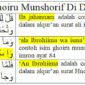 contoh isim ghoiru munshorif di al qur'an