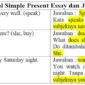 23 Contoh Soal Simple Present Tense Essay dan Jawabannya