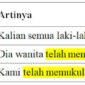 Arti Dhoroba (ضَرَبَ ), Contoh Kalimat dan Tasrifnya