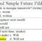contoh soal simple future tenses pilihan ganda