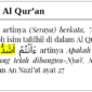 contoh isim tafdhil di al qur'an