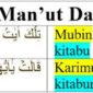 12 contoh na'at man'ut di dalam al qur'an