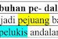 Fungsi dan 23 Contoh Imbuhan pe- dalam kalimat