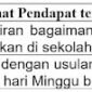 25 contoh kalimat pendapat tentang sekolah . Apabila artikel ini bermanfaat silakan bagikan kepada teman Anda yang lain. Sebaiknya Anda belajar di rumah Taufik Fadli, karena rumahnya luas dan bersih. Kami berpendapat alangkah lebih baik apabila pelajaran tatap muka tetap diadakan di sekolah. 