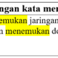 28 Contoh kalimat dengan kata menemukan