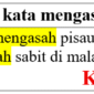 22 Contoh kalimat dengan kata mengasah
