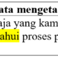 24 Contoh kalimat dengan kata mengetahui