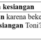 21 Contoh kalimat dengan kata kesiangan