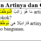 Muwadhofun artinya dan contoh kalimatnya di bahasa Arab