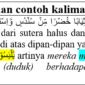(يَلْبَسُ) Yalbasu Artinya, Contoh Kalimat dan Tashrif Lughowinya