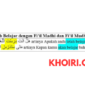 Bahasa Arab Belajar dengan Fi'il Madhi dan Fi'il Mudhori'