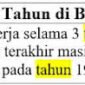 23 cntoh kalimat dengan kata tahun di bahasa Indonesia