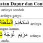 kosakata peralatan dapur di bahasa Arab dan contoh kalimatnya