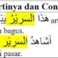 sarirun artinya, tashrif dan contoh kalimat dengankata sarirun
