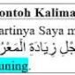 (صَفْرَاءُ) Shofrou Artinya dan Contoh Kalimat