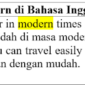 28 Contoh Kalimat Modern di Bahasa Inggris dan Pengertiannya