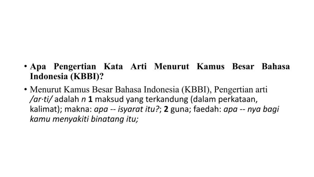 arti peraturan menurut kbbi dan contoh kalimatnya