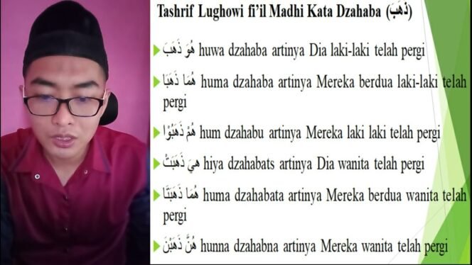 
					(ذَهَبَ) Dzahaba Artinya, Contoh Kalimat dan Tashrifnya