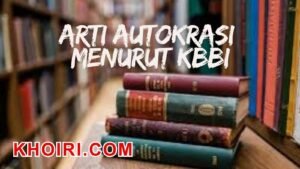 arti kata autokrasi menurut kamus besar bahasa indonesia (KBBI)