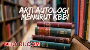 arti kata autologi menurut kamus besar bahasa indonesia (KBBI)