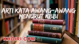 Arti kata awang-awang menurut kamus besar bahasa Indonesia (KBBI)
