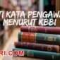 Arti Kata Pengawas Menurut Kamus Besar Bahasa Indonesia (KBBI)