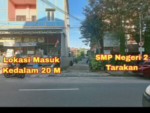 Tanah dan rumah dijual di karang balik tarakan