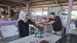 tera timbangan UTTP di pasar bandar kediri