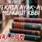 arti kata ayak-ayak menurut kamus besar bahasa Indonesia