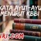 arti kata ayut-ayutan menurut kamus besar bahasa Indonesia (KBBI)