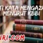 arti kata mengazab menurut kamus besar bahasa Indonesia (KBBI)