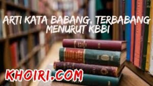 Arti kata babang menurut Kamus Besar Bahasa Indonesia (KBBI)