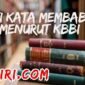 arti kata membabat menurut kamus besar bahasa Indonesia (KBBI)