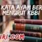 arti kata ayam beroga menurut kamus besar bahasa Indonesia (KBBI)