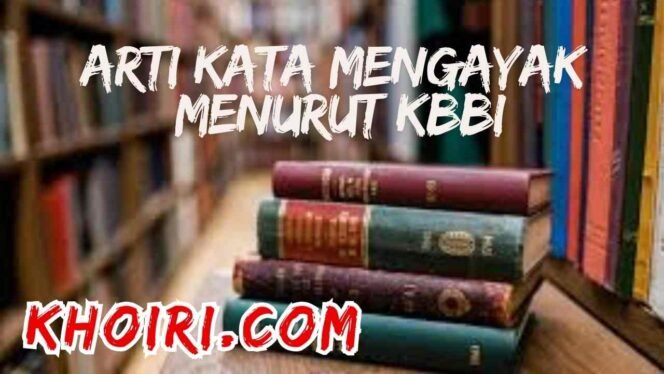 
					Arti Kata Mengayak Menurut KBBI