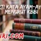 arti kata ayam-ayam menurut kamus besar bahasa Indonesia (KBBI)