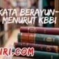 arti kata berayun-ayun menurut kbbi