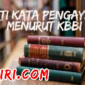 Arti kata pengayak menurut kamus besar bahasa Indonesia KBBI