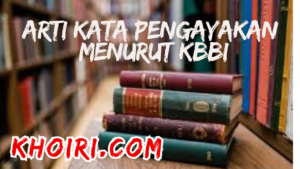 Arti kata Pengayakan Menurut kamus besar bahasa Indonesia KBBI 