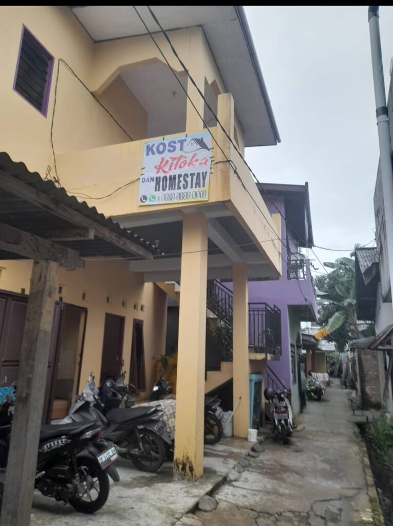 kamar kost disewakan di gang tambak kota Tarakan