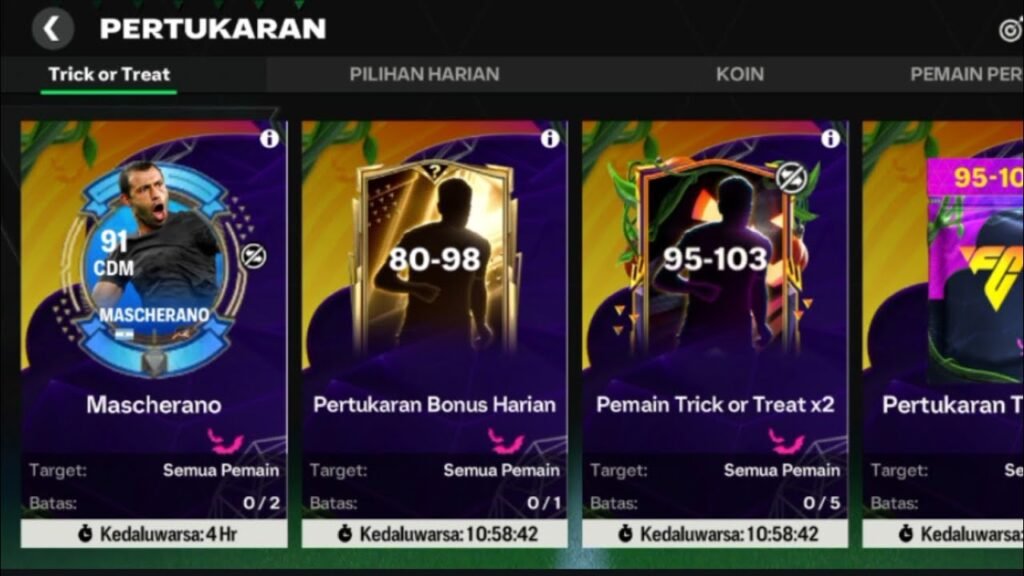 Video Cara Menukar Pemain di Game FC Mobile