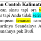 tenanan artinya dan contoh kalimatnya di bahasa Jawa