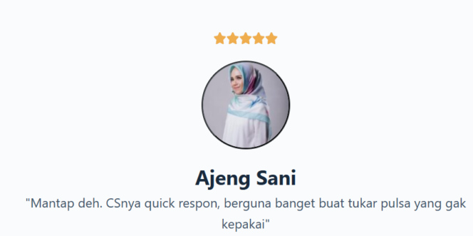 
					Jasa Convert (Tukar) Pulsa ke Dana Terpercaya