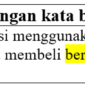 contoh kalimat dengan kata beras di bahasa Indonesia