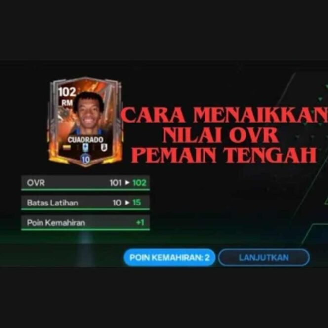 
					Cara Menaikkan Nilai OVR Pemain Tengah Game FC Mobile