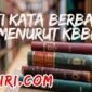 arti kata berbabil menurut kamus besar bahasa Indonesia (KBBI)