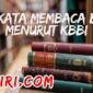 arti kata membaca batin menurut kamus besar bahasa Indonesia (KBBI)