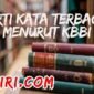 arti kata terbaca menurut kamus besar bahasa Indonesia (KBBI)