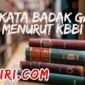 arti kata badak gajah menurut kamus besar bahasa Indonesia (KBBI)