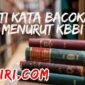 arti kata bacokan menurut kamus besar bahasa Indonesia (KBBI)